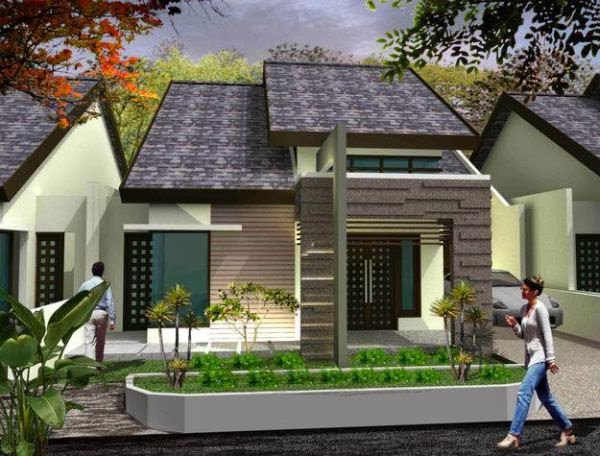 Contoh desain rumah minimalis type 36 yang cocok untuk perumahan di kota